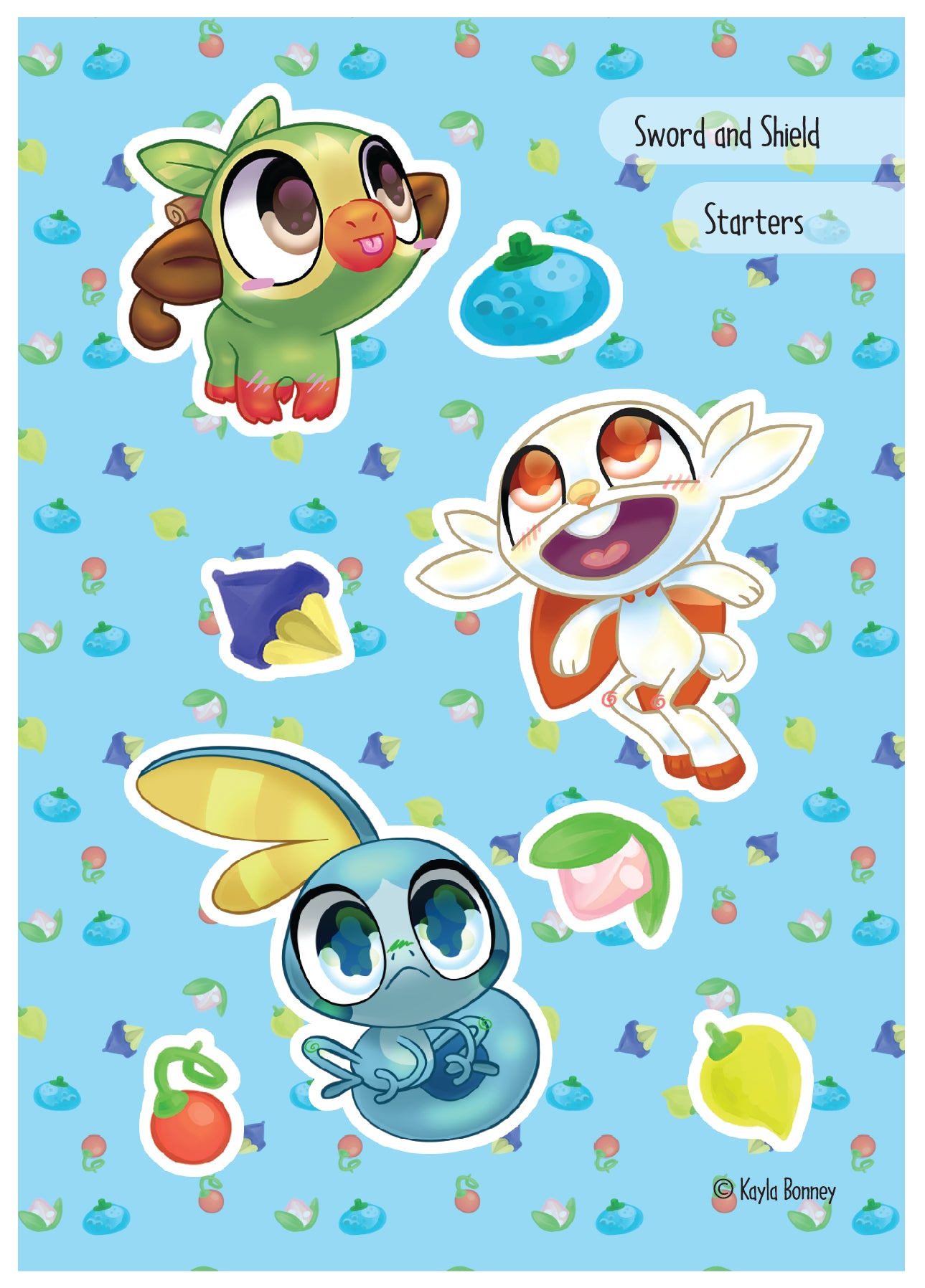 Starters Sticker Sheet