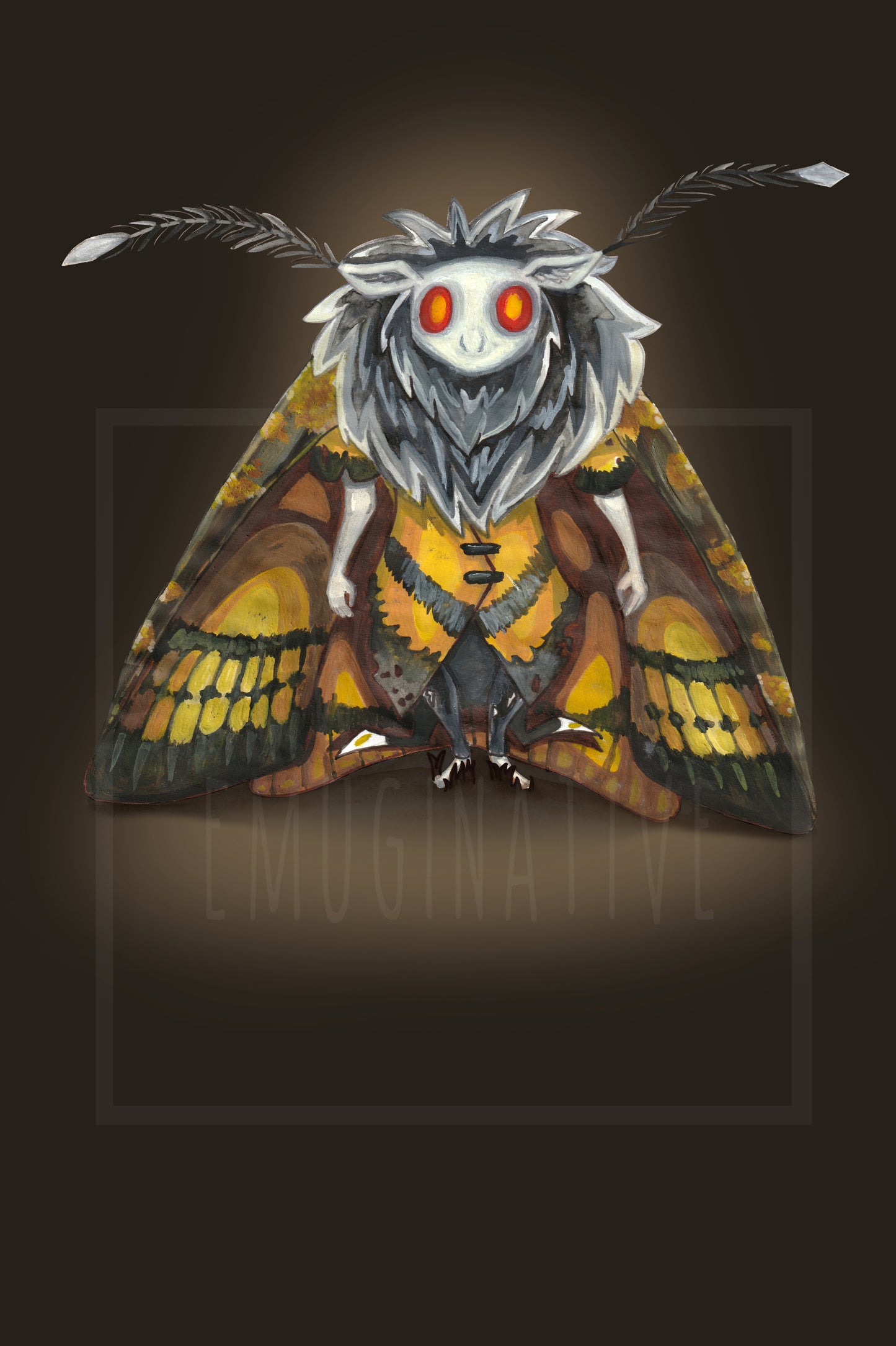 Print- The Mothman